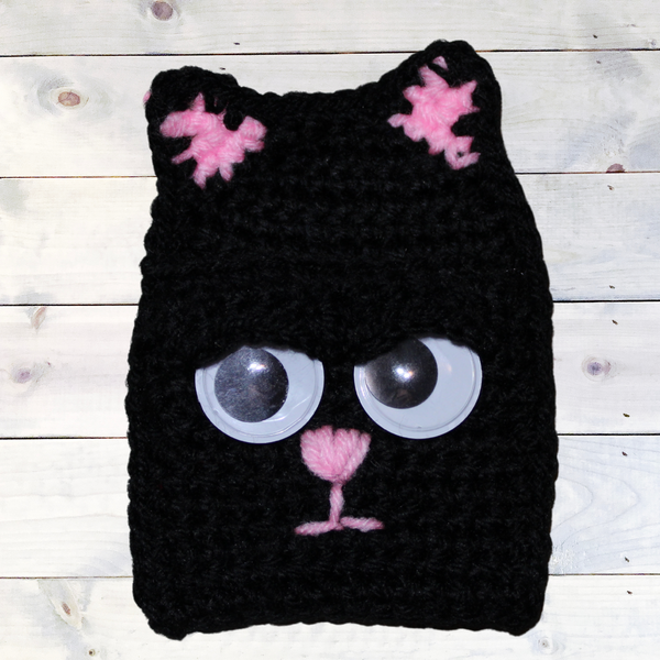 Cat Gift Card Holder Crochet Pattern