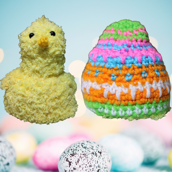 Reversible Chick & Egg Amigurumi Crochet Pattern