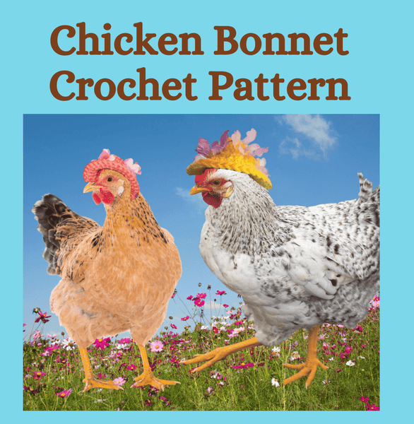Chicken Bonnet Crochet Pattern - My Fingers Fly