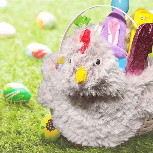 Chicken Easter Basket Crochet Pattern - Digital PDF Download - My Fingers Fly