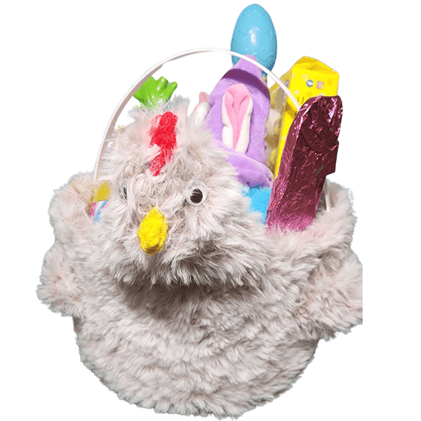 Chicken Easter Basket Crochet Pattern - Digital PDF Download - My Fingers Fly