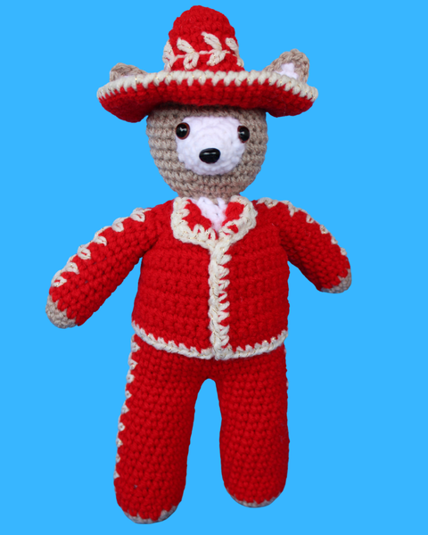 Chihuahua Mariachi Amigurumi Crochet Pattern