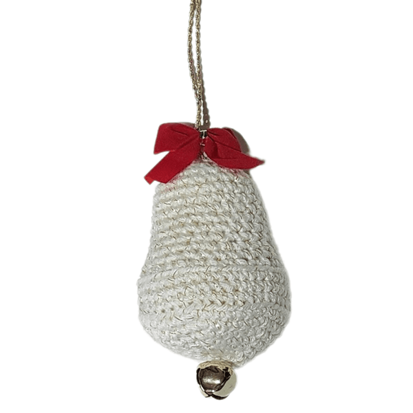 Christmas Bell Ornament Crochet Pattern - My Fingers Fly