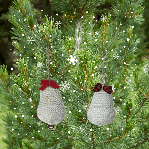 Christmas Bell Ornament Crochet Pattern - My Fingers Fly
