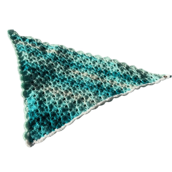 Cornflower Cowl Crochet Pattern - Cornflower Shawl Crochet Pattern - My Fingers Fly