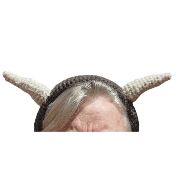 Cow Headband Crochet Pattern, Buffalo Headband Crochet Pattern - My Fingers Fly