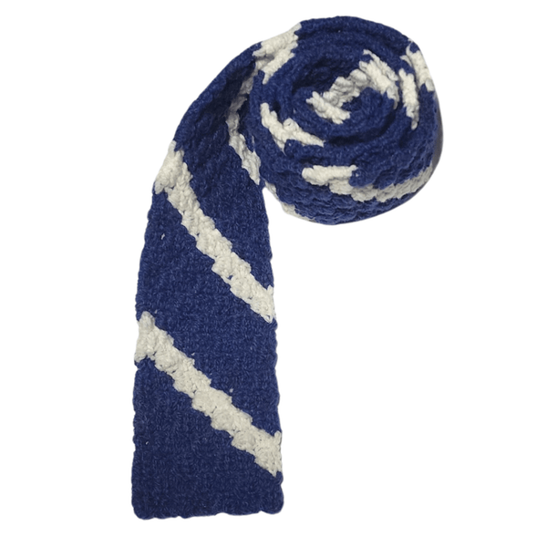 Diagonal Stripe Skinny Scarf Crochet Pattern - My Fingers Fly