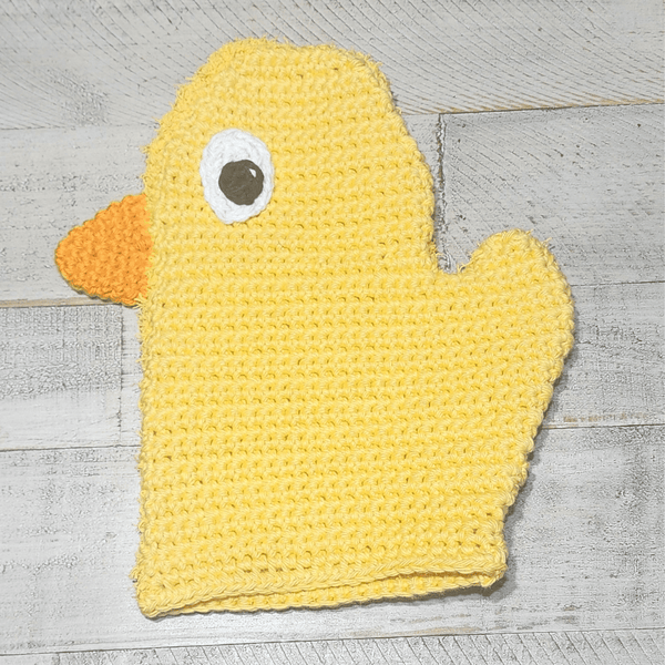 Duck Bath Mitt Crochet Pattern – PDF Download - My Fingers Fly