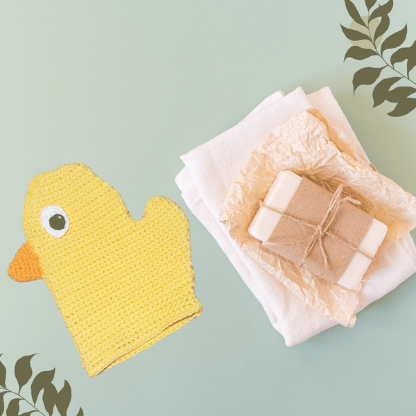 Duck Bath Mitt Crochet Pattern – PDF Download - My Fingers Fly