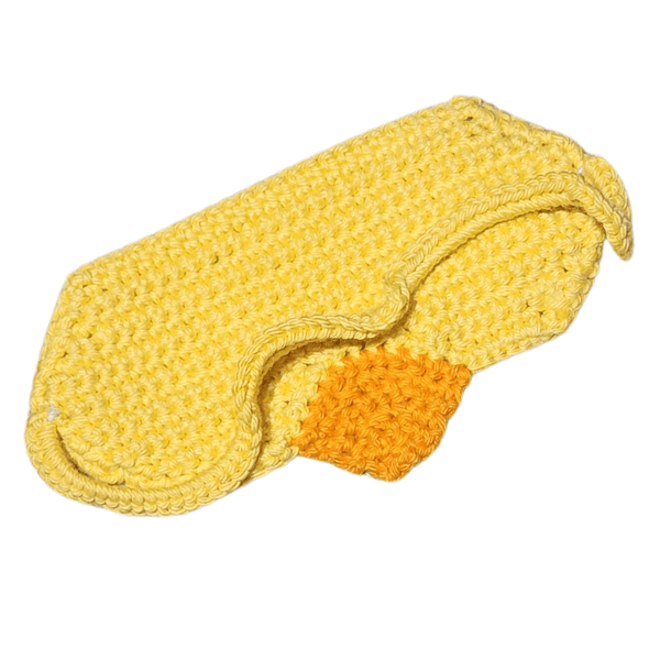 Duck Sleep Mask Crochet Pattern - Digital PDF Download - My Fingers Fly