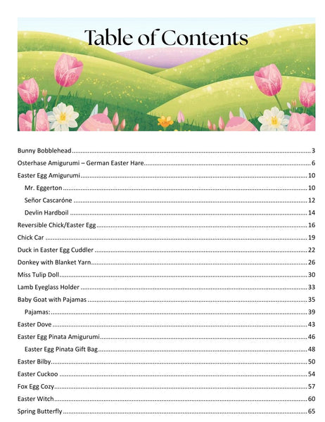 Easter Around the World: Amigurumi Crochet Patterns Ebook