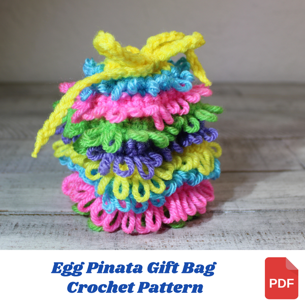 Easter Egg Pinata Amigurumi Crochet Pattern