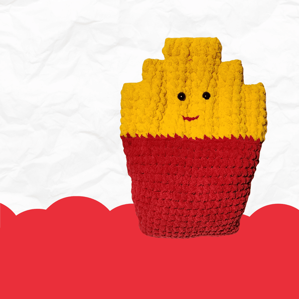 French Fries Amigurumi Crochet Pattern - My Fingers Fly