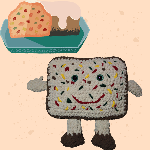 Fruitcake Amigurumi Crochet Pattern