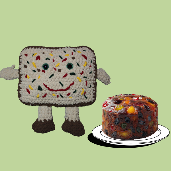 Fruitcake Amigurumi Crochet Pattern