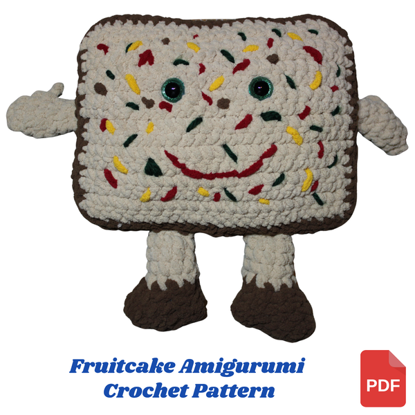 Fruitcake Amigurumi Crochet Pattern