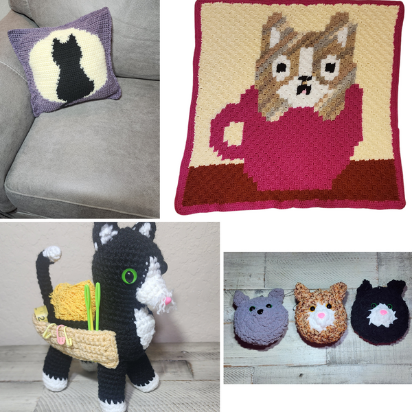 Furry Felines Crochet Patterns Ebook