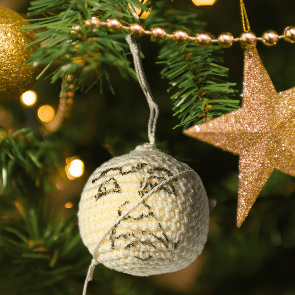 George Lassos the Moon Ornament Crochet Pattern, - My Fingers Fly