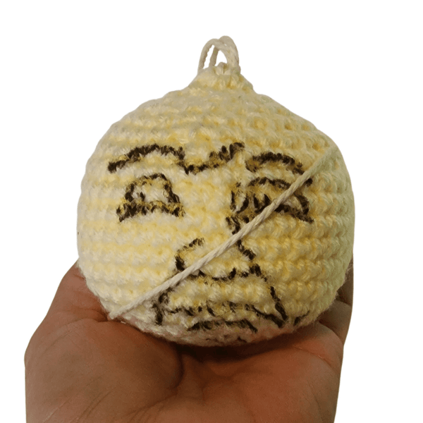 George Lassos the Moon Ornament Crochet Pattern, - My Fingers Fly