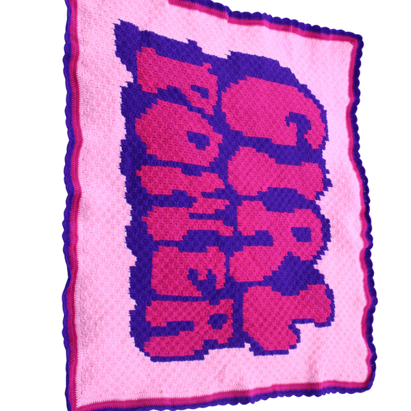 Girl Power Afghan Crochet Pattern