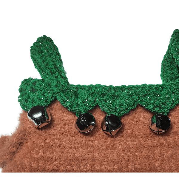 Handmade Chicken Christmas Stocking - My Fingers Fly
