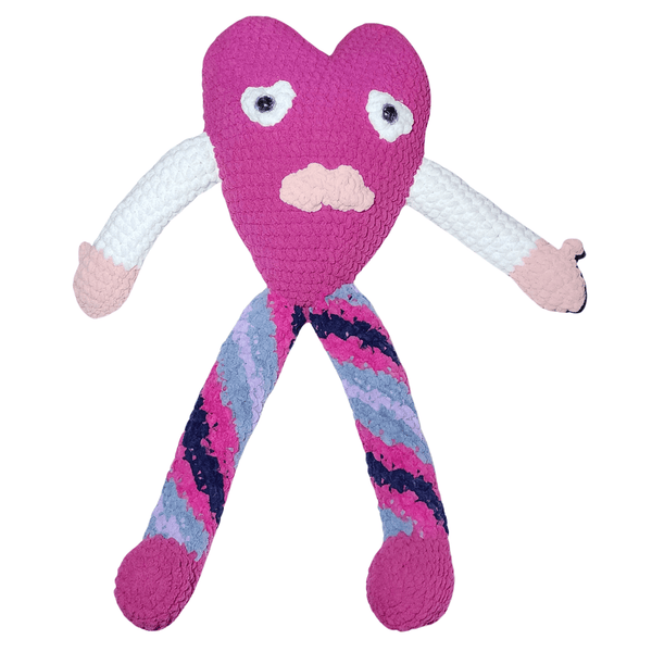Heart Doll Amigurumi Crochet Pattern - My Fingers Fly