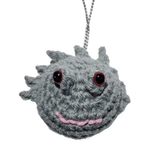 Horny Toad Keychain No - Sew Crochet Pattern - My Fingers Fly