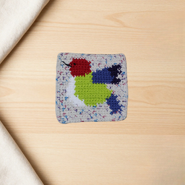 Hummingbird Coaster and Potholder Crochet Pattern PDF