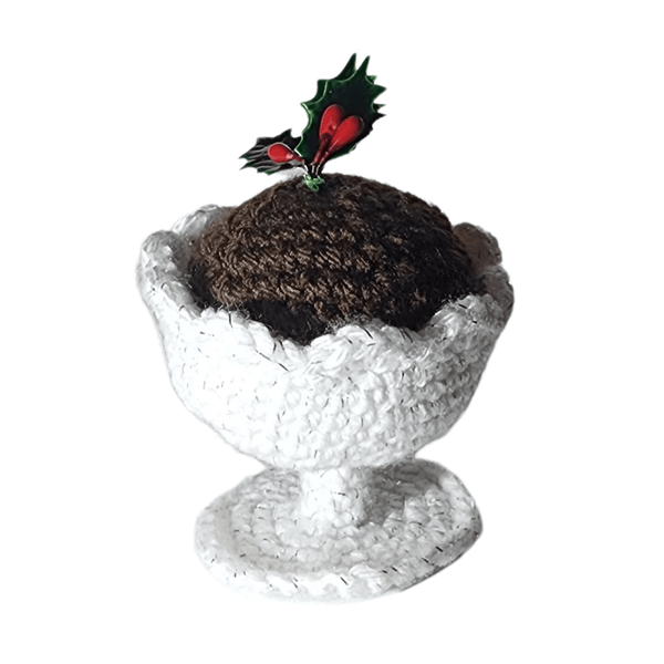 Ice Cream Christmas Ornament Crochet Pattern - My Fingers Fly