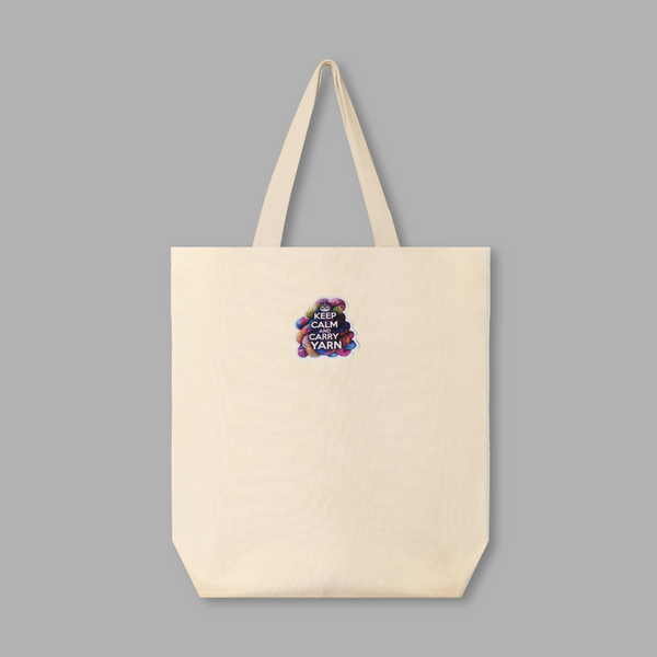 Keep Calm and Carry Yarn Sticker