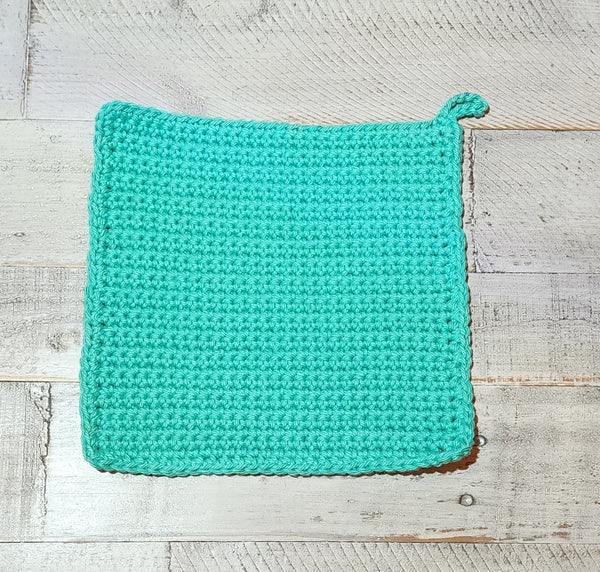 Learn to Crochet a Potholder, Beginner Crochet Kit - My Fingers Fly