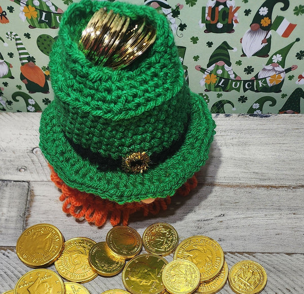 Leprechaun Gift Bag Crochet Pattern – Digital Download - My Fingers Fly
