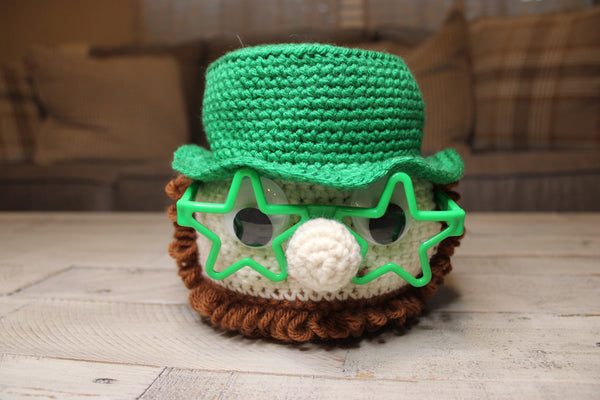 Leprechaun Eyeglass Holder Crochet Pattern