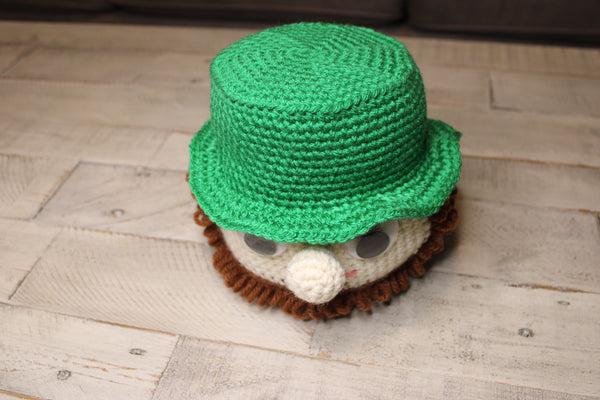 Leprechaun Eyeglass Holder Crochet Pattern
