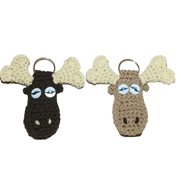 Moose Keychain Crochet Pattern - My Fingers Fly