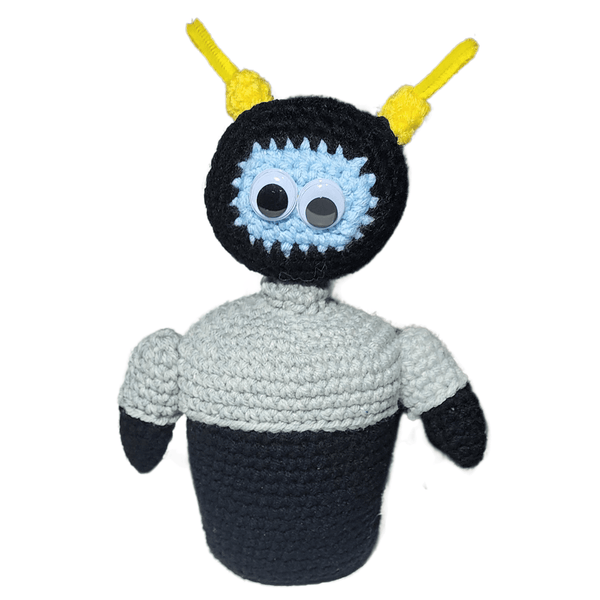 Otto Correct Desk Pet Crochet Pattern - My Fingers Fly