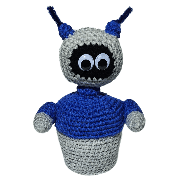Otto Correct Desk Pet Crochet Pattern - My Fingers Fly