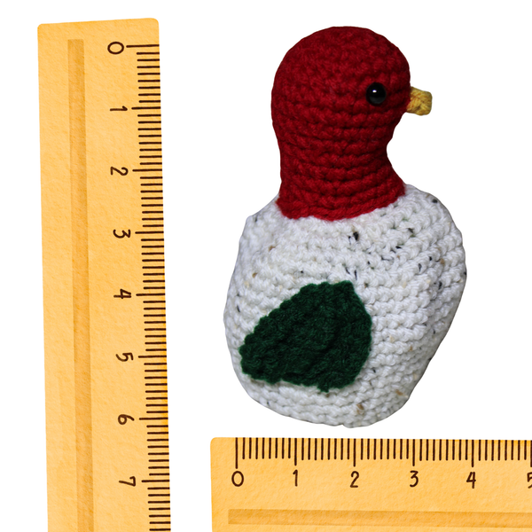 Partridge in a Pear Reversible Amigurumi Crochet Pattern PDF