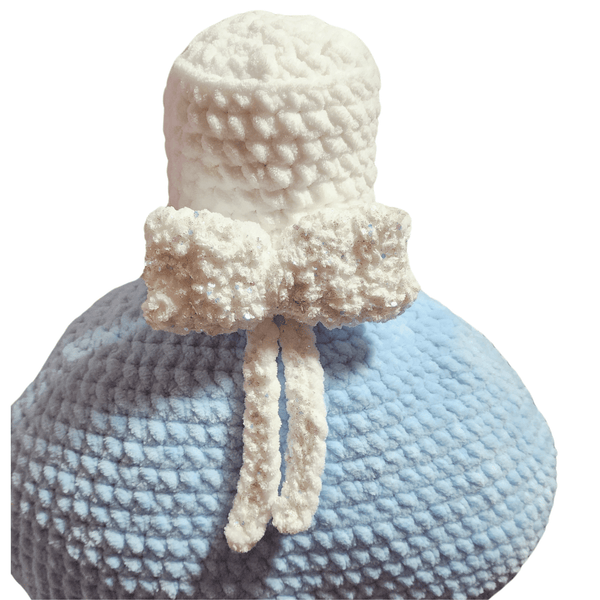 Perfume Bottle Pillow Crochet Pattern - My Fingers Fly