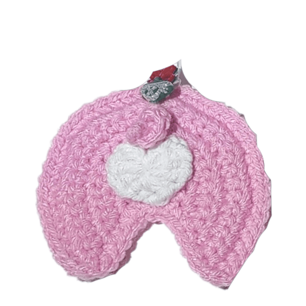 Pig Butt Christmas Ornament Crochet Pattern - My Fingers Fly