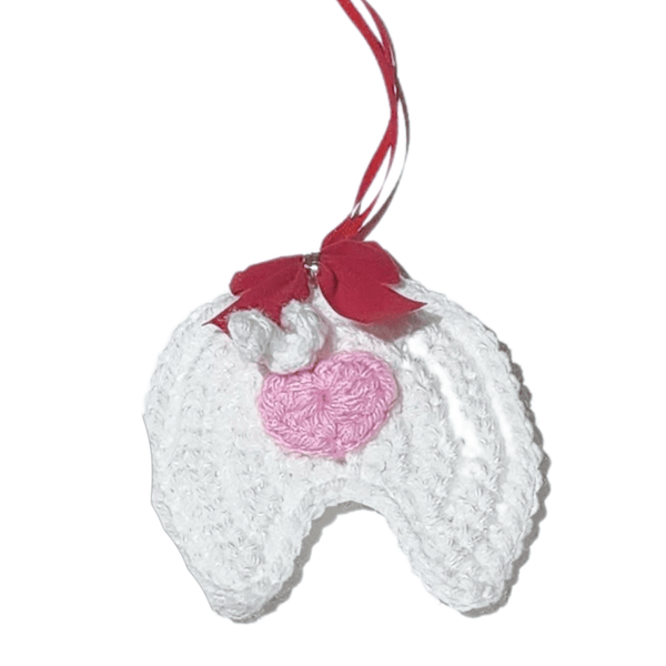 Pig Butt Christmas Ornament Crochet Pattern - My Fingers Fly
