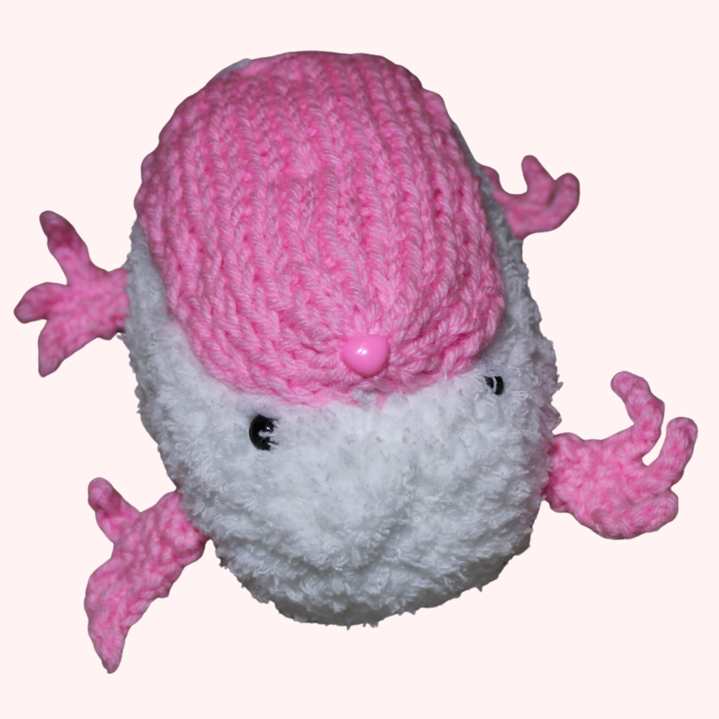 Pink Fairy Armadillo Addi Knitting Machine Pattern