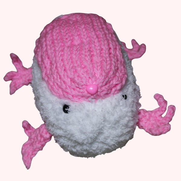 Pink Fairy Armadillo Addi Knitting Machine Pattern