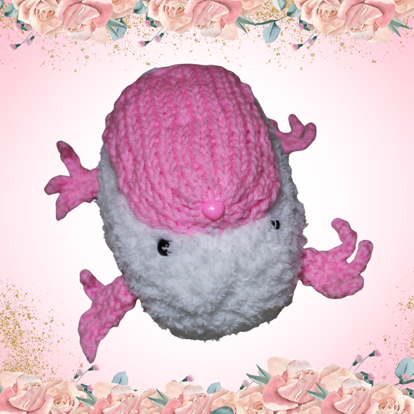 Pink Fairy Armadillo Addi Knitting Machine Pattern