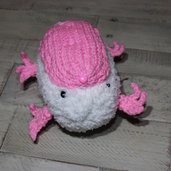 Pink Fairy Armadillo Addi Knitting Machine Pattern