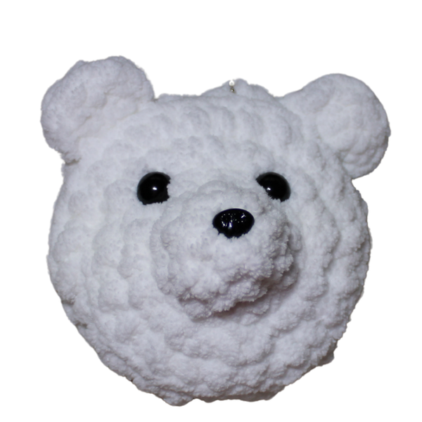 Crochet Polar Bear Keychain Pattern