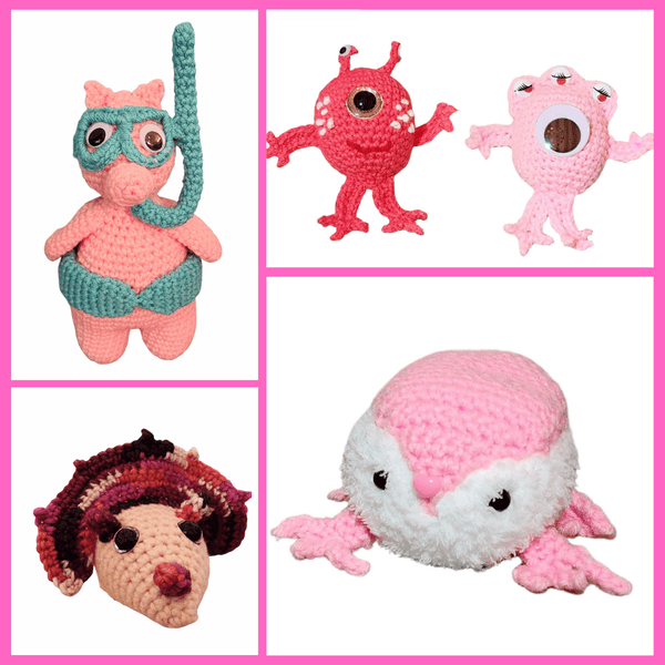 Pretty Pink Patterns to Crochet Ebook - My Fingers Fly