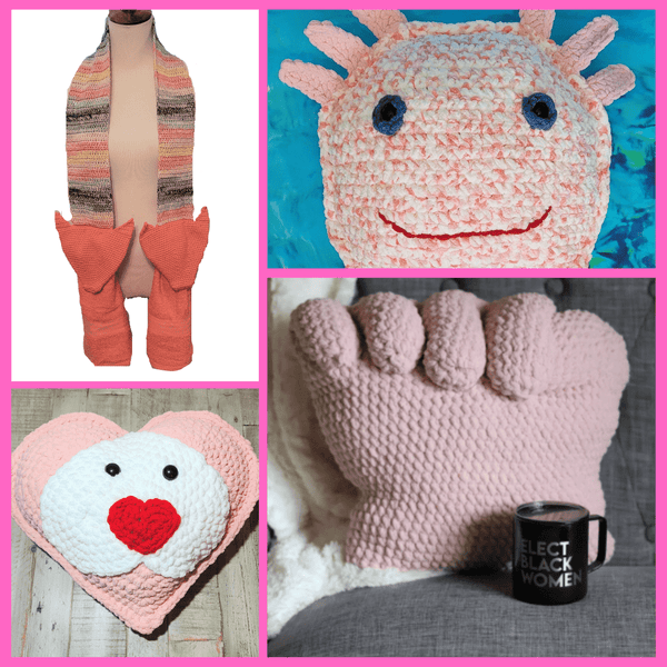Pretty Pink Patterns to Crochet Ebook - My Fingers Fly