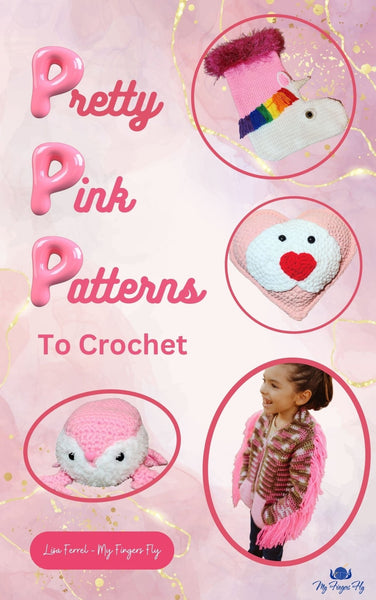 Pretty Pink Patterns to Crochet Ebook - My Fingers Fly