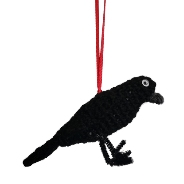 Raven Ornament Crochet Pattern - My Fingers Fly